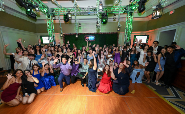 Carlin Prom Attendees Smiling