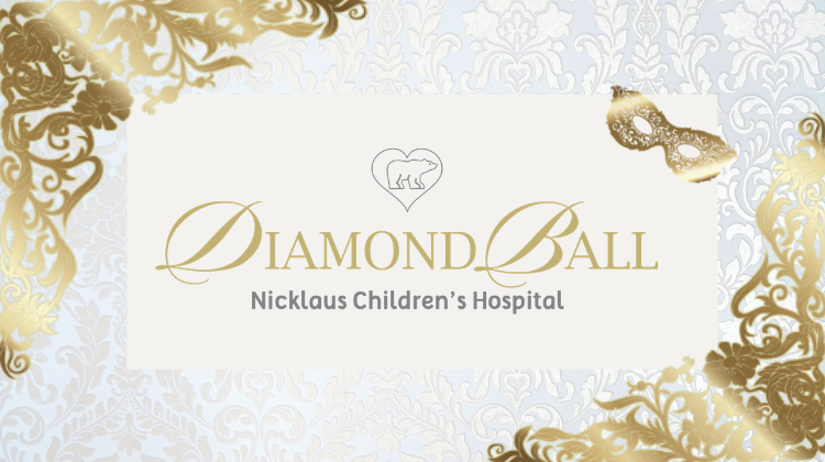 logotipo de Diamond Ball en color dorado