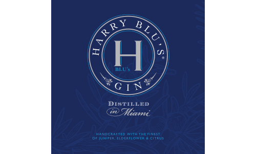 Harry Blu's Gin Logo
