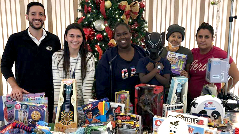 donating toys to hospitals