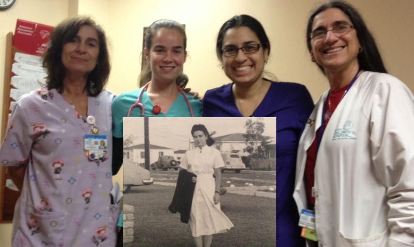 Three generations of nurses
