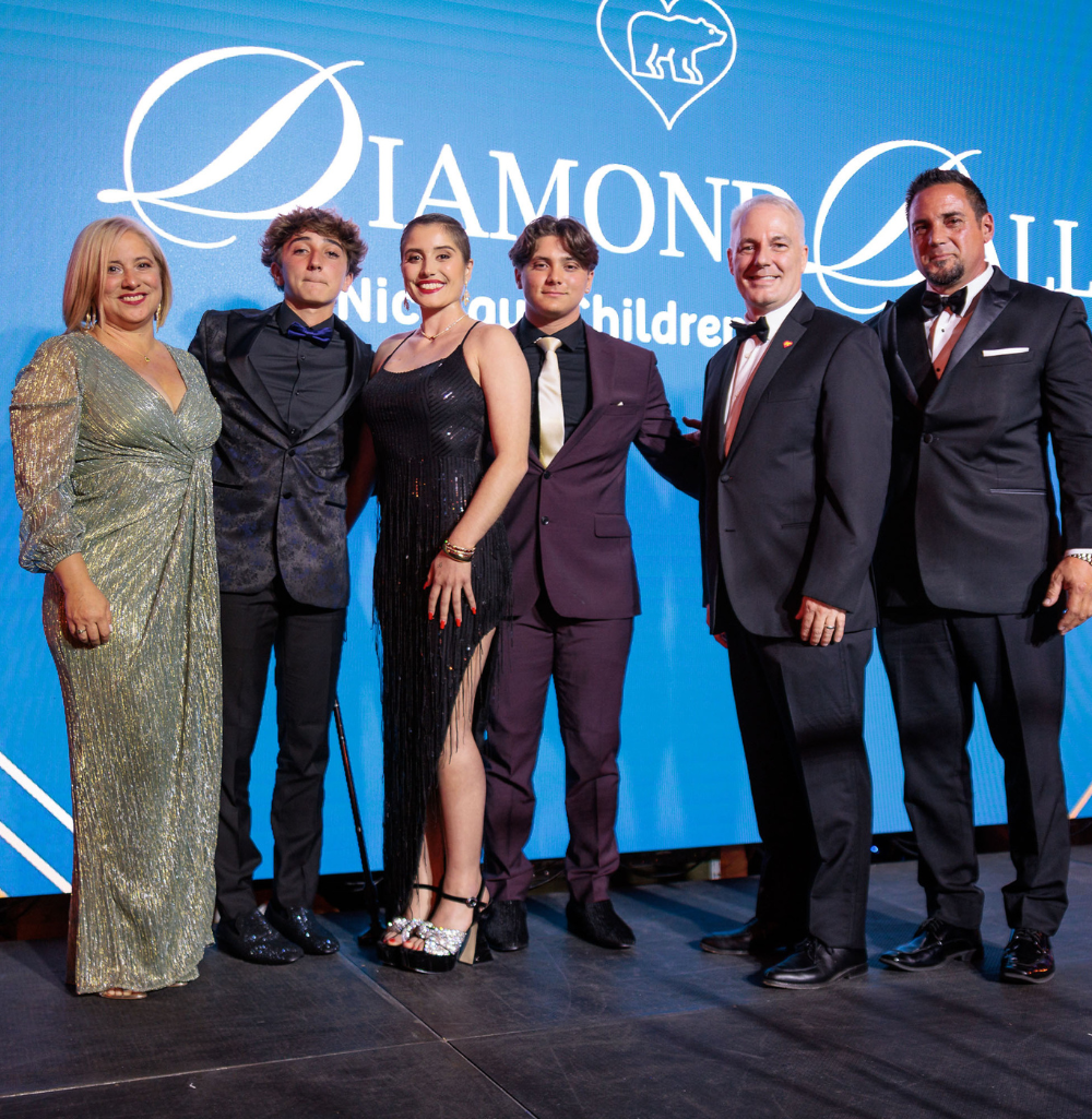 Patient family inspires giving at Diamond Ball
