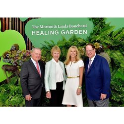 Bouchard Healing Garden donor group photo